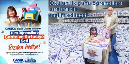 Çantalar Hazır, Kırtasiye Setleri Hazır 